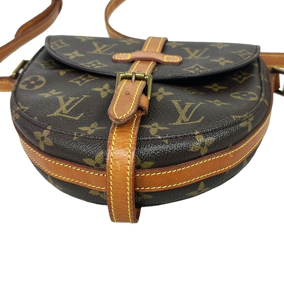 Authentic✅ Louis Vuitton PM Shoulder Bag Monogram Brown Half Moon Crossbody - Picture 14 of 16